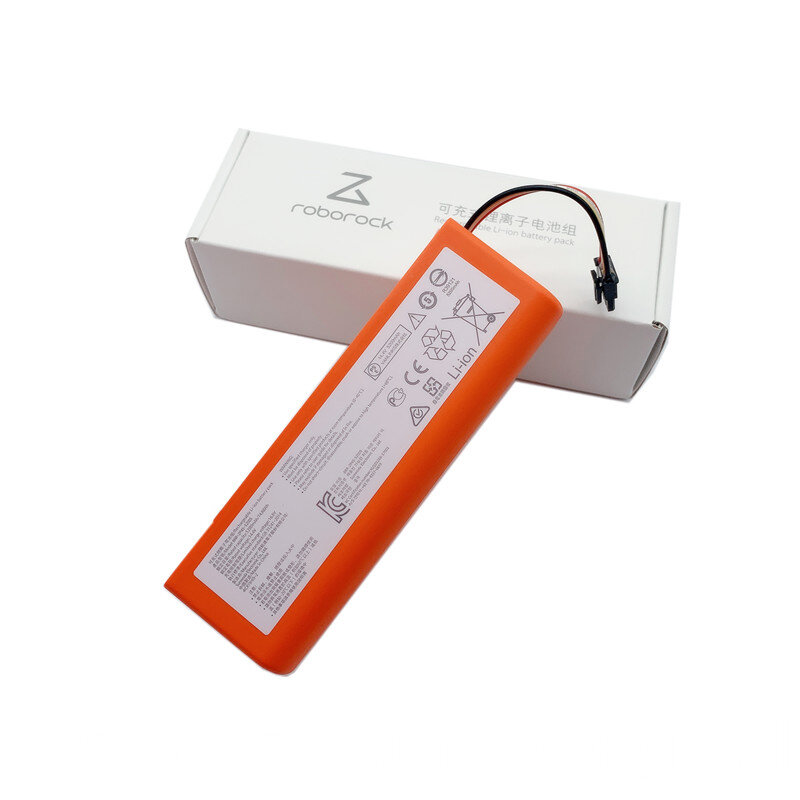 Original Battery BRR-2P4S-5200D For XIAOMI 1S Roborock S5MAX S6MAXV S7 S75 Sweeping Mopping Robot Vacuum Cleaner 5200mAh