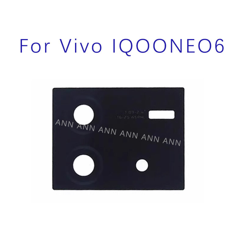 อะไหล่ด้านหลังสำหรับ VIVO iqoo Neo6 5G ทดสอบเลนส์กระจกกล้องถ่ายรูปหลังได้ดีสำหรับ VIVO iqoo NEO 6 5g