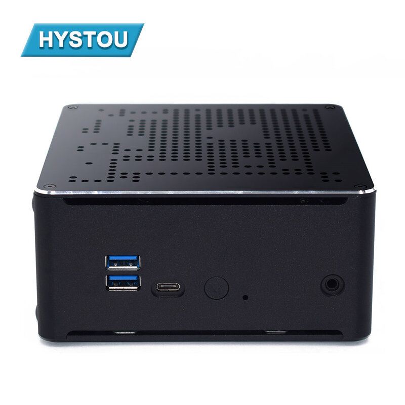 Hystou S 210H Intel Uhd Graphics 10e Gaming Mini Pc Ddr4 M.2 Ssd Sata 1Tb Wifi Dp Desktop Gaming Computer