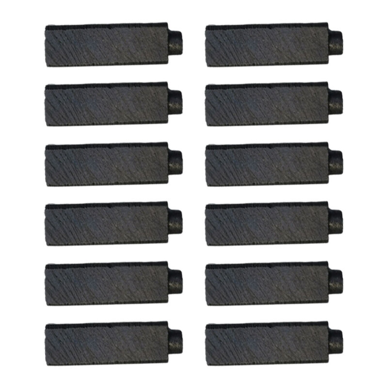 Attrezzi da giardino di alta qualità spazzole di carbone utensili elettrici 12 pezzi 4x5.5x17mm essiccatore di carbonio nero capelli elettrici generali