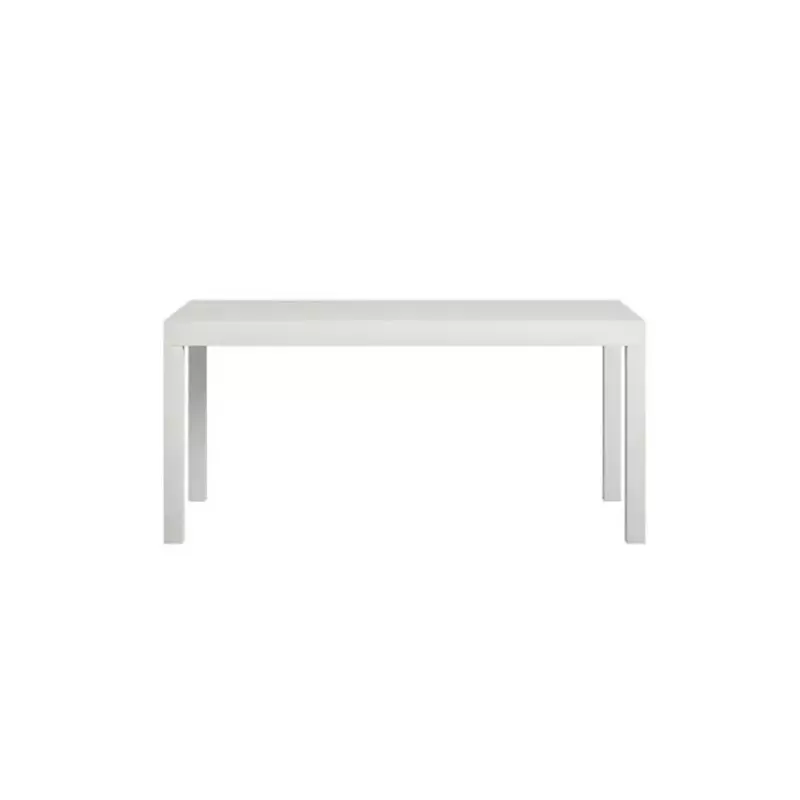 Белый журнальный столик, может вместить место для хранения для украшения любой гостиной или журнального столика
