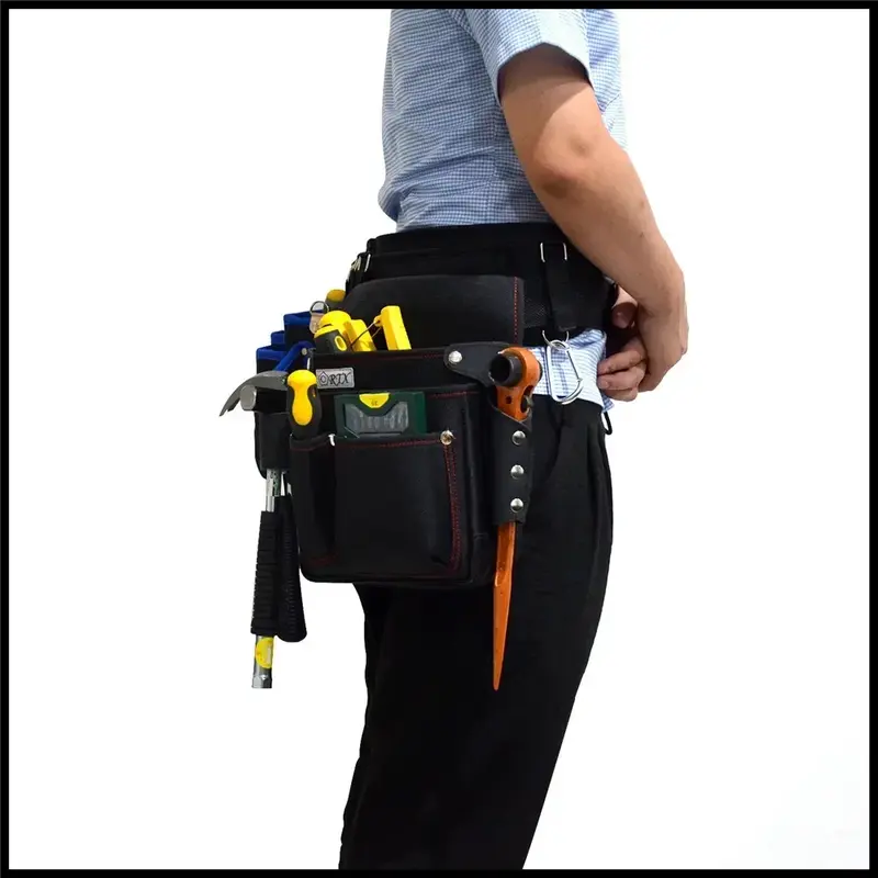 Strumento di sospensione della cintura borsa per cintura per attrezzi professionale di alta qualità protezione per la vita allargata cintura in vita strumenti per elettricisti falegnami