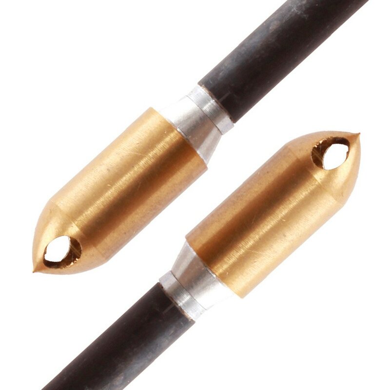Screw In Point Precision and Performance 6pcs Copper Archery Arrowheads with Whistling Signal and Screw In Tips