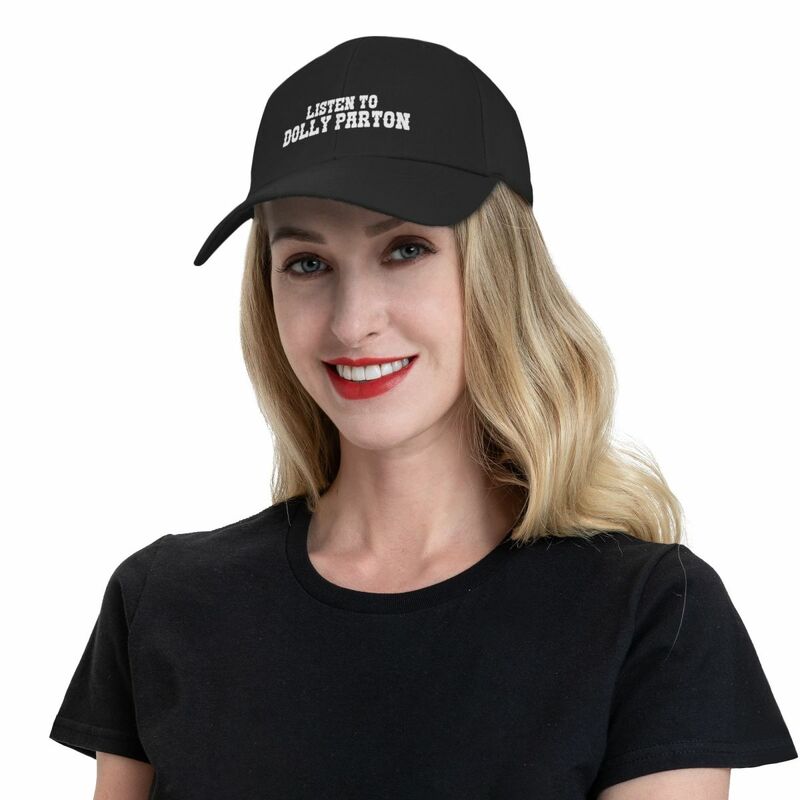 Listen to Dolly gorra de béisbol para hombre y mujer, sombrero de diseñador, ropa de Golf, gorra de béisbol