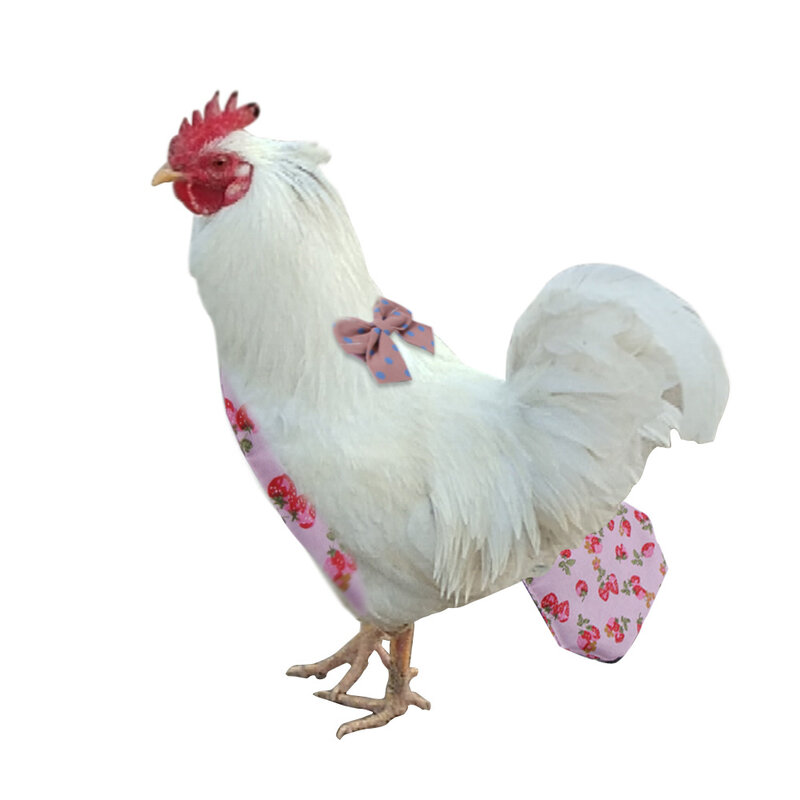 2023 nuovo pannolino di pollo per animali domestici, pannolino per animali domestici per pollo anatra oca pannolino riutilizzabile lavabile regolabile per pollame