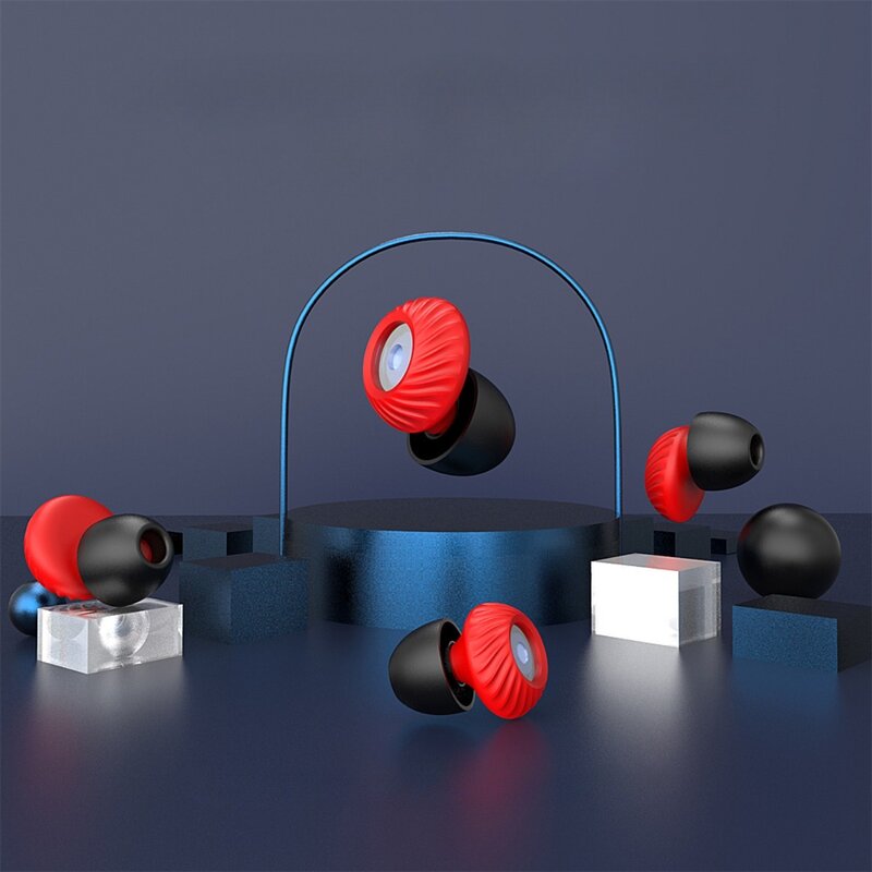 Bouchons d'oreille en silicone pour aide au sommeil, bouchon d'oreille étanche, natation, bar, salle de danse, protection auditive, produits d'isolation phonique
