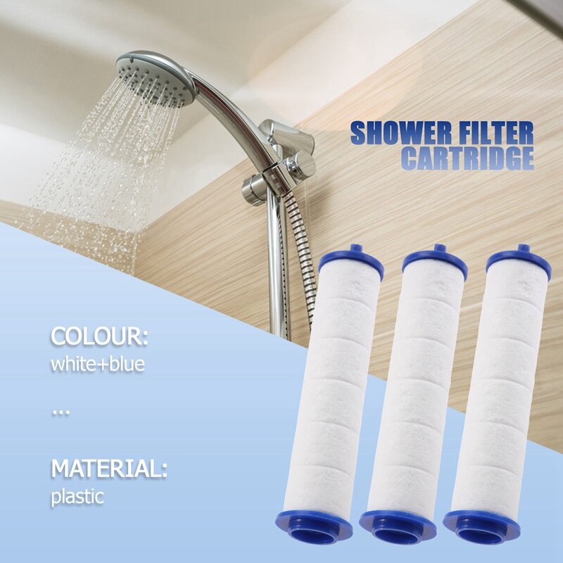 Cartuccia filtro per soffione doccia Vortex 3.7In Set di 12 cartucce filtro di ricambio per elica staccabile
