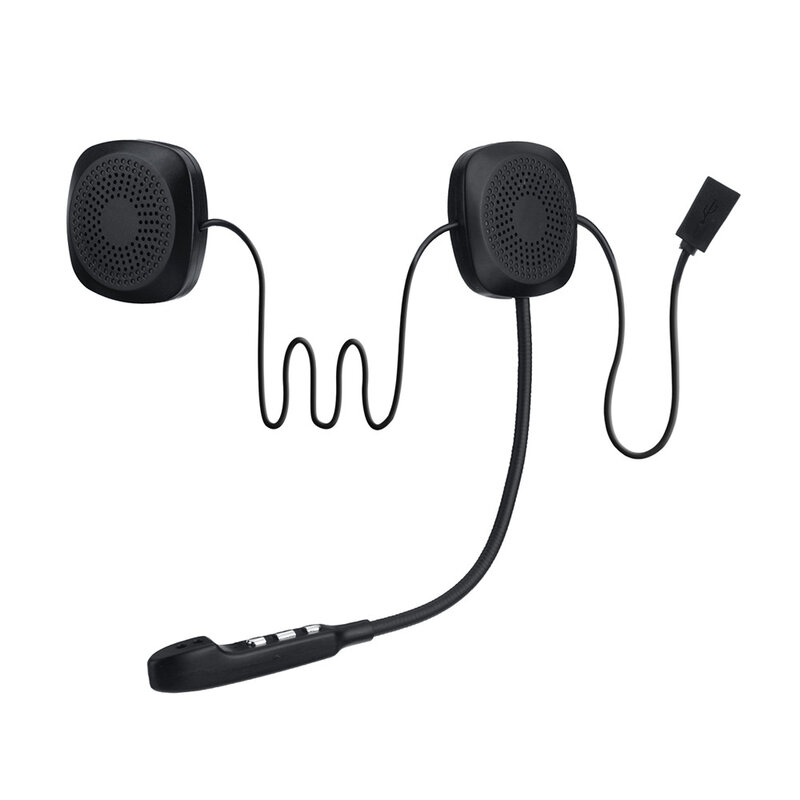 Auriculares inalámbricos para casco de Moto, intercomunicador V4.2, resistente al agua, compatible con Bluetooth, antiinterferencias, manos libres, 50M