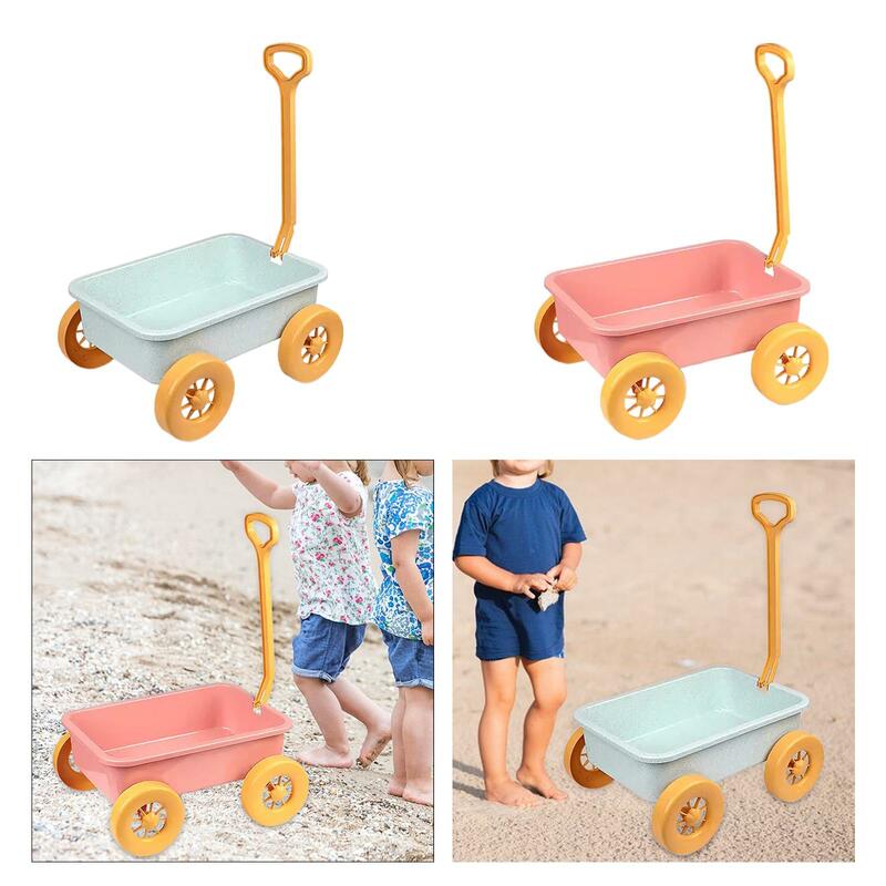 Fai finta di giocare a un carro giocattolo, giocattolo per interni all'aperto abilità motorie carrello per bambini carrello estivo per giocattoli di sabbia per bambini bambini