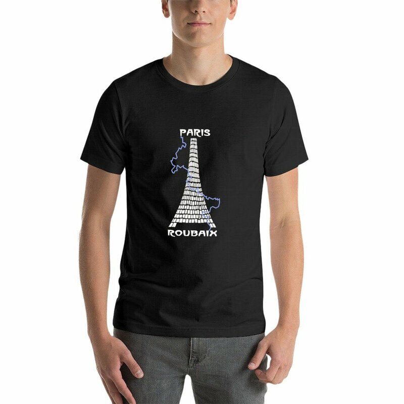 Paris-Roubaix 미학 티셔츠, 남아용 애니메이션 의류, 남성 의류