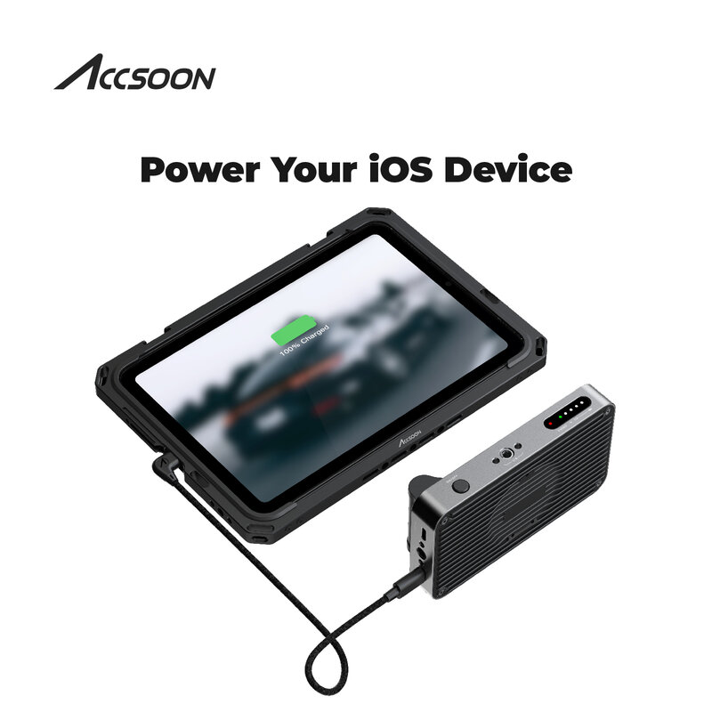 Accsoon SeeMo Pro SDI&HDMI to USB C Video Capture iPhone Adapter 1080P HD Adapter Transforms Ios Devices Into Production Monitor