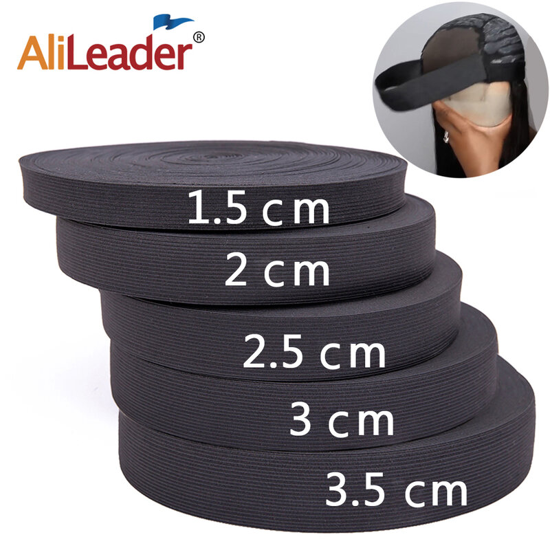 5M/roll Sewing Headband for Wig 5 Sizes Elastic Wig Band for Hold Wig Good Quality DIY Wig Accessories Wig Elastic Band