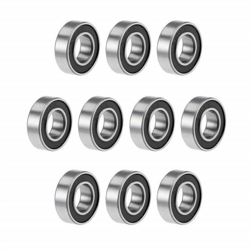 1/10Pcs ABEC-5 634 636 638 695 696 698 699 2RS Rs Rubber Sealed Groefkogellager chrome Staal P6 ABEC3 Miniatuur Lager