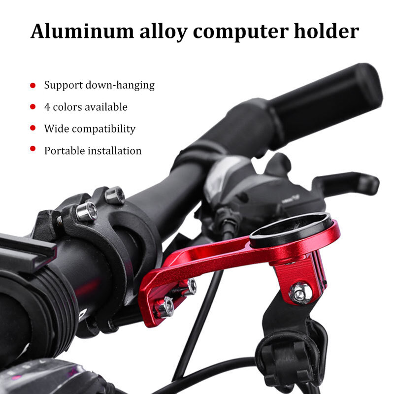 Support de caméra d'ordinateur de vélo en alliage d'aluminium, équipement de montage de guidon de vélo, route de montagne, support rapide pour Garmin Bryton