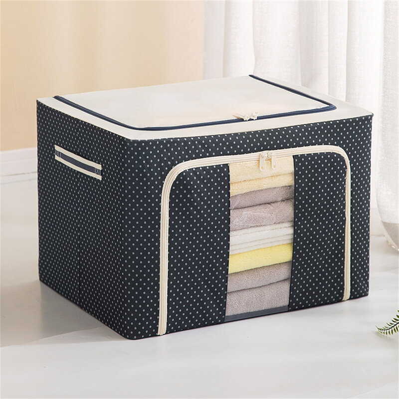 Вместительная коробка для хранения одежды, складной пыленепроницаемый органайзер для шкафа, складной органайзер из ткани Оксфорд для багажа, одеяла, сумка для сортировки одеял