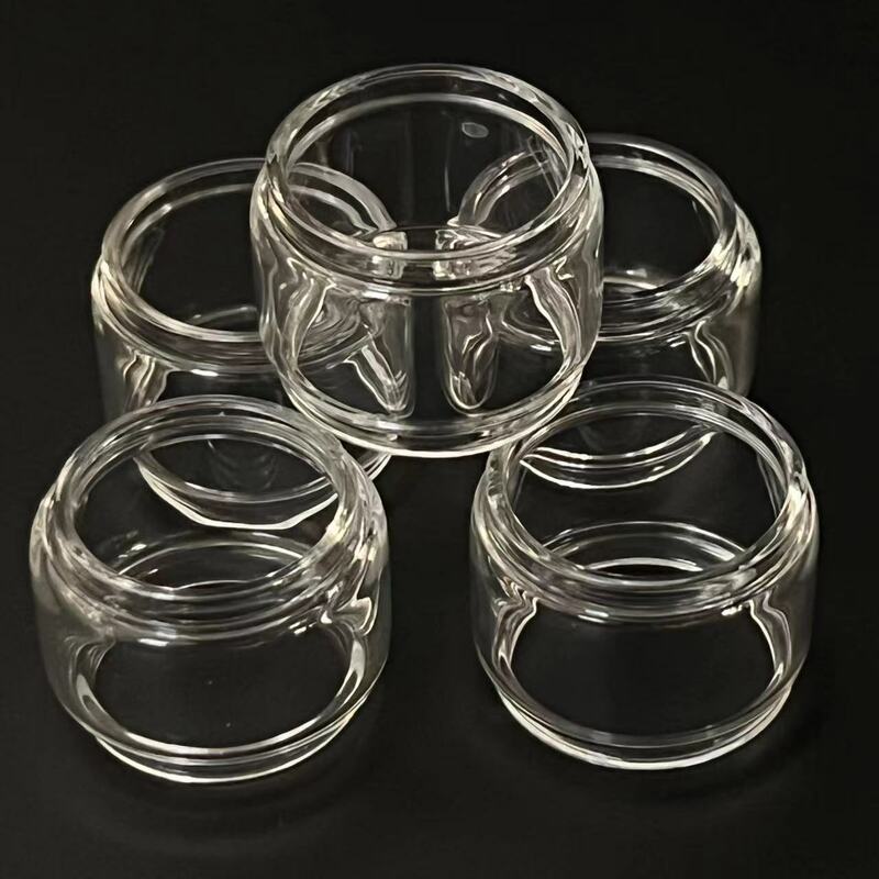 5PCS Normal Bubble Glass for Dead Rabbit V1 V2 V3 Replacement Glass Tubes Container