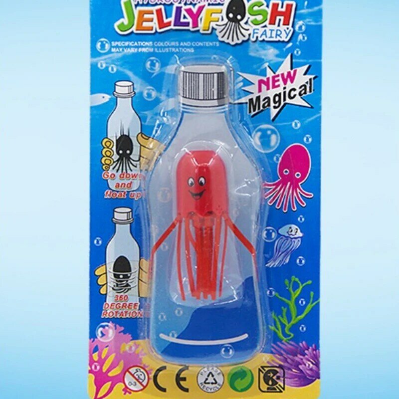 1pc DIY Magic Funny Pet meduse Jelly Fish Fairy Toys for Child Kids Close-up Street Magic Tricks prodotti puntelli