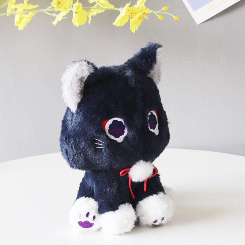 Genshin Impact Anime Boneca De Pelúcia, Scaramouche, Andarilho, Cosplay Pet, Travesseiro Recheado, Brinquedo Gato, Presente de Aniversário Bonito, 22cm