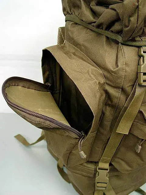 남성용 금속 스틸 프레임 가방, 사냥 배낭, 방수 나일론 백팩, 70L, 신제품