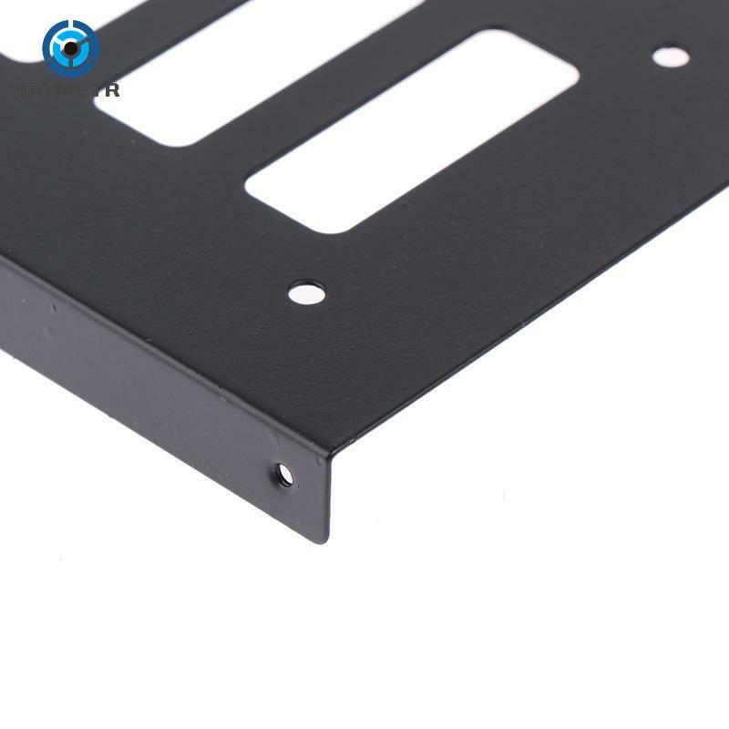 Металлический Монтажный кронштейн для SSD HDD 2,5 дюйма до 3,5 дюйма, док-станция, винтовой держатель для жесткого диска, корпус для ПК, кронштейн для жесткого диска