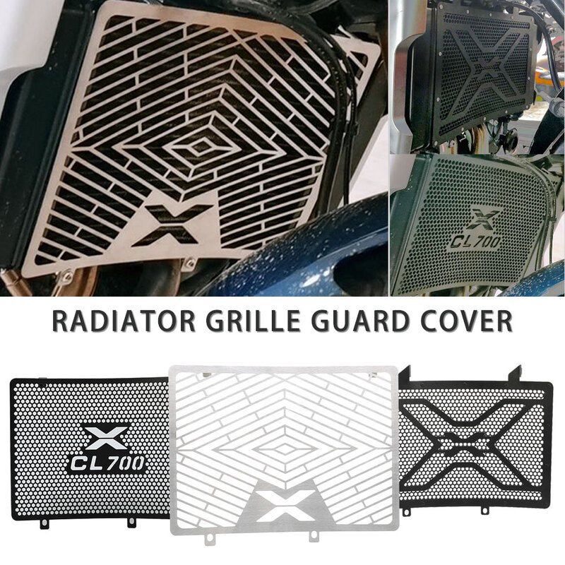 Cubierta de rejilla de radiador para motocicleta, protector de protección para CFMOTO CLX700 CLX 700CL-X 700 700CLX 2020 2021 2022