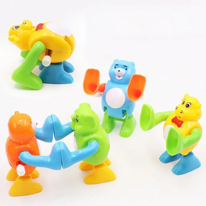 Gorąca wyprzedaż dzieci kreatywne mechaniczne zabawki nowość nakręcane zwierzęta kreskówkowe dla dzieci klasyczne Puzzle Nostalgia zabawki prezenty
