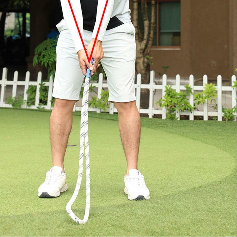 Golf Swing Trainings hilfe Golf Swing Trainer Hilfe wieder verwendbare Golf Club Ausrüstung hilft Golf Swing Übungs seil Geburtstags geschenk für