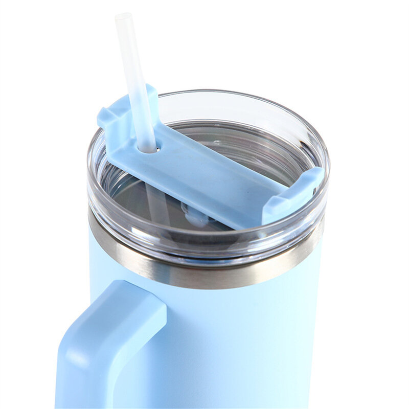 30ออนซ์ฝาถ้วยในรถนำกลับมาใช้ใหม่ได้ฝาพลาสติกแบบเปลี่ยนได้ฝาปิดกันน้ำกระเซ็นอุปกรณ์เสริมถ้วยกาแฟแก้ว