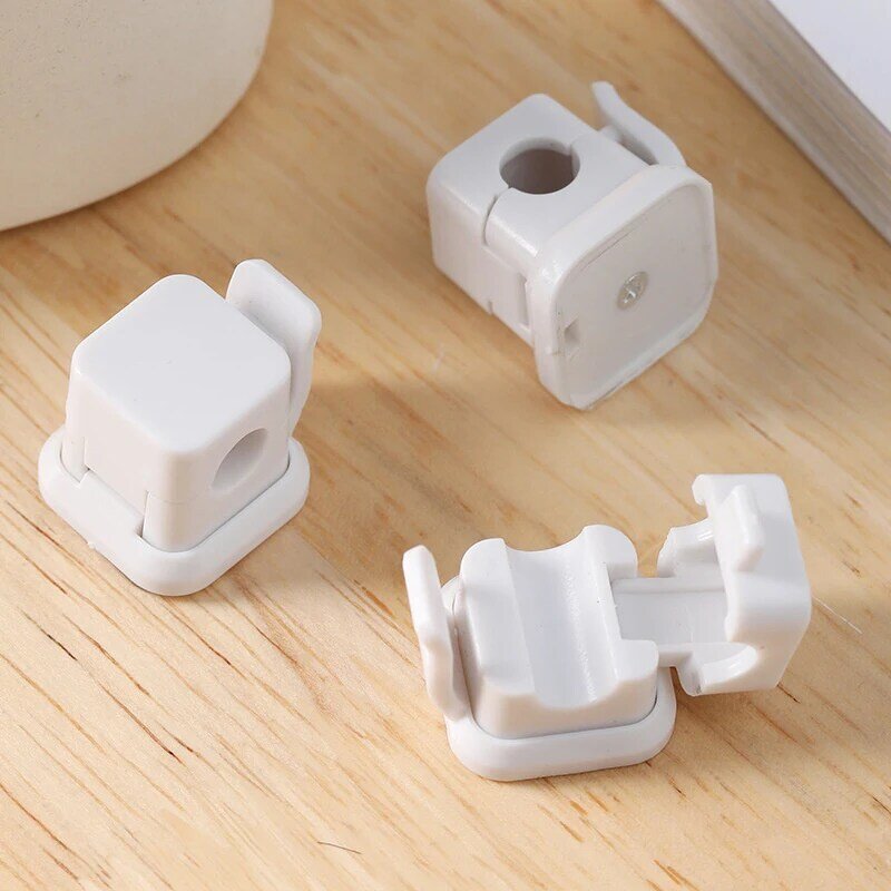 6 PCS Desk Cable Organizers Holder Clips For Power USB PD Cable Mouse Keyboard PC Laptop Desktop Cable Living Room Home Decor