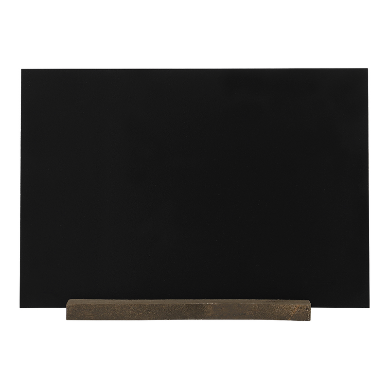 ダブル竹卓上黒板スタンド付き、ミニ黒板、メッセージメッセージ、両面