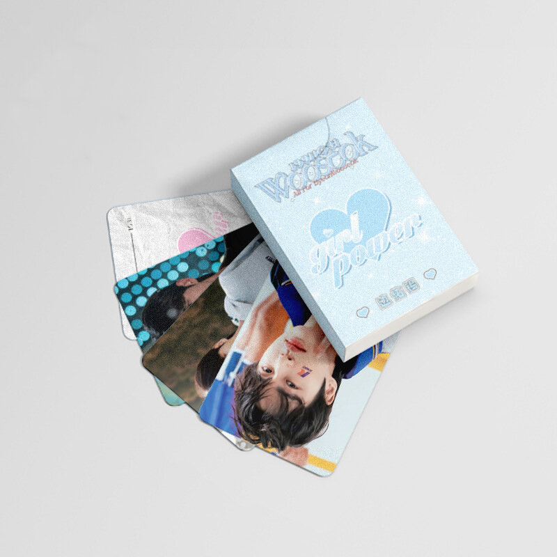 Byeon Woo بطاقة بريدية ، عداء جميل ، فيلم جديد ودراما تلفزيونية ، كتاب بورتريه قابل للتحصيل ، KPOP ، 50 لكل مجموعة
