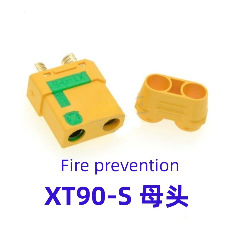 20pcs (10pairs) XT90S XT90-S XT90 XT90H Connector Anti-Spark Male Female Connector for Battery, ESC and Charger Lead