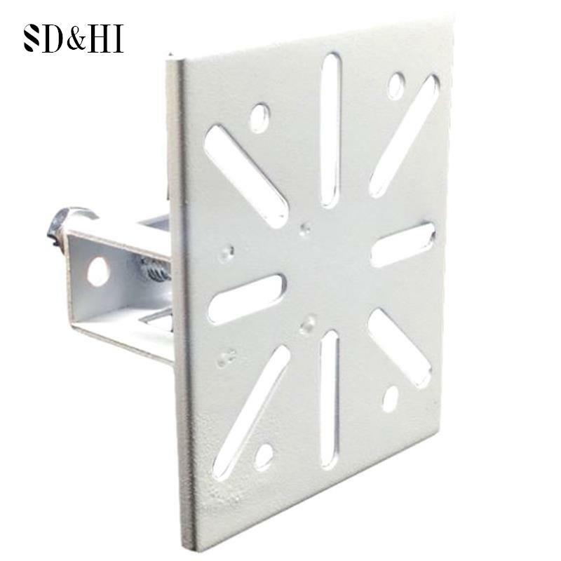 1Pc Universal Vertical Pole Mount Adapter With Screws Fixing, Wall Mounting Bracket For CCTV Security Camera