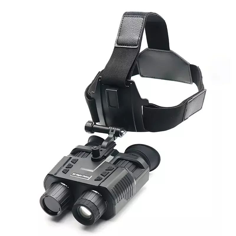 NV8000 Night Vision Binoculars Goggles Head Mount Infrared Night Vision Device1080P HD Outdoor Hunting Camping Telescope