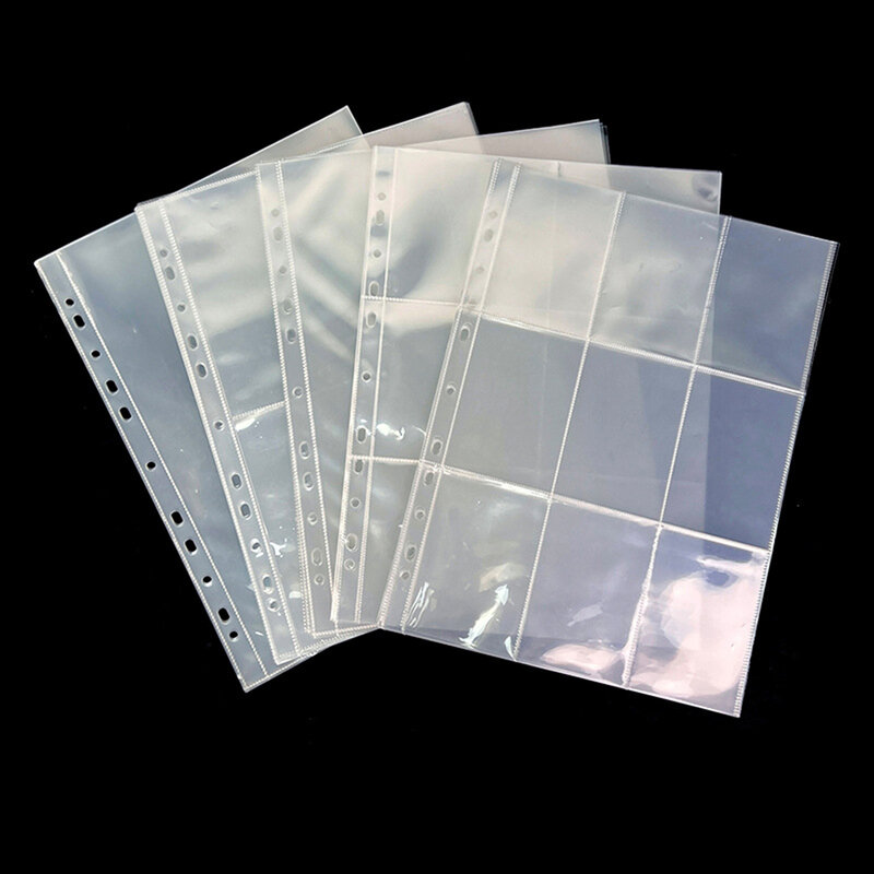 Álbum de Fotos Photocard Binder, Livro de Colecionador de Cartões, Índice 4 Recargas, 1, 2, 3, 4, 6, 8, 9, 10 Bolsos, 10x15, A4, 11 Buracos