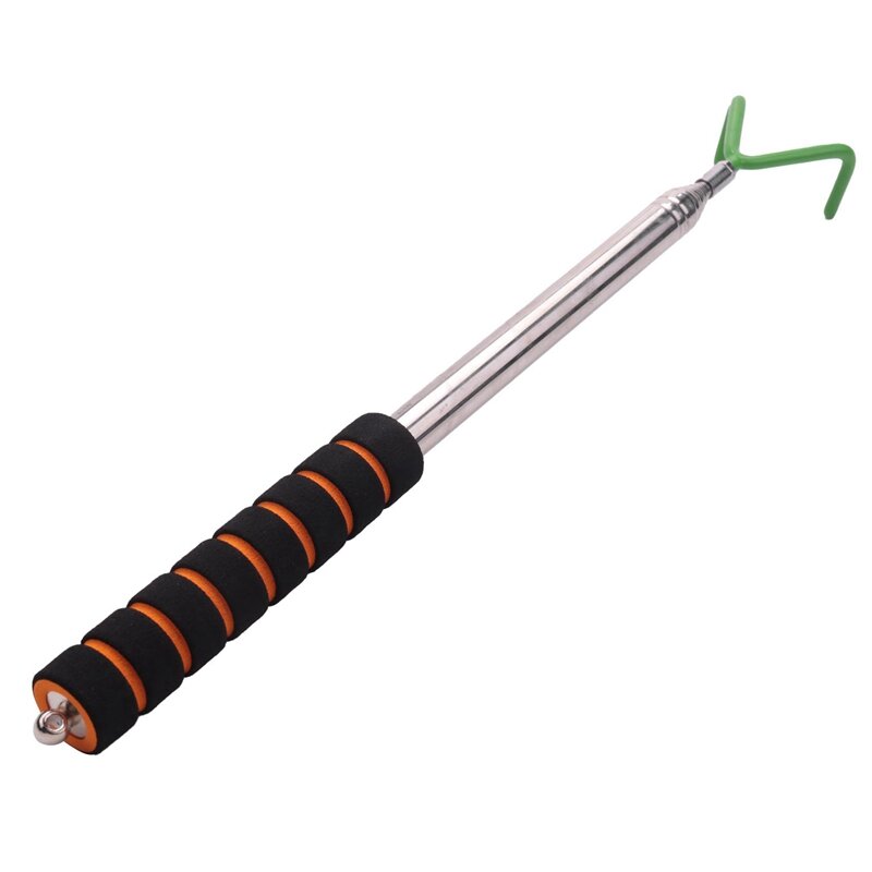 กอล์ฟ Retriever Telescoping Disc Golf Grabber สแตนเลสทนทานกอล์ฟดึงอุปกรณ์ดึงแผ่น