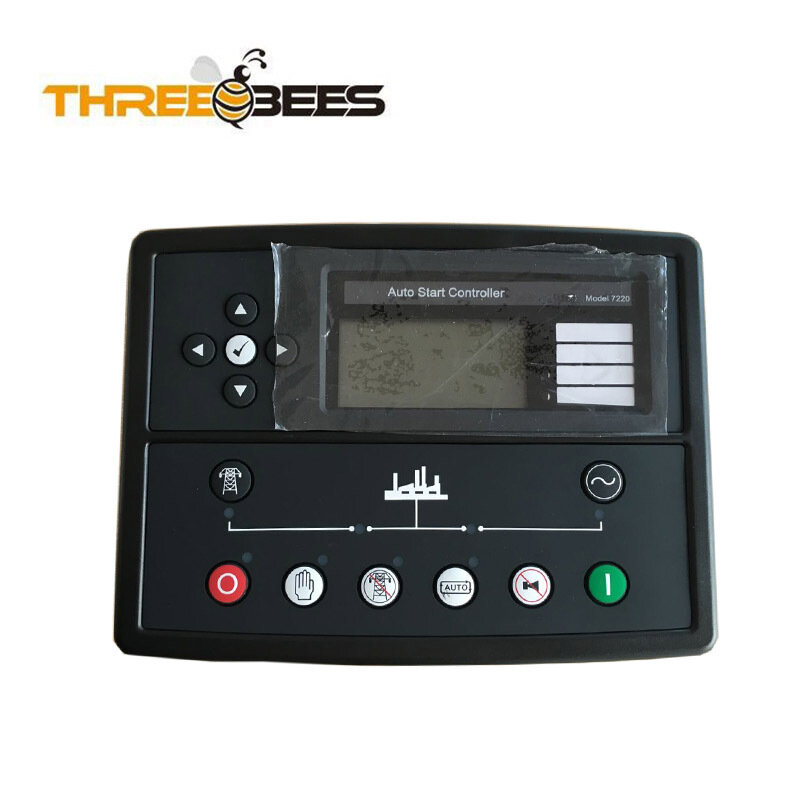 Controller del gruppo elettrogeno del modulo di controllo dell'avviamento automatico dello schermo di controllo DSE7220