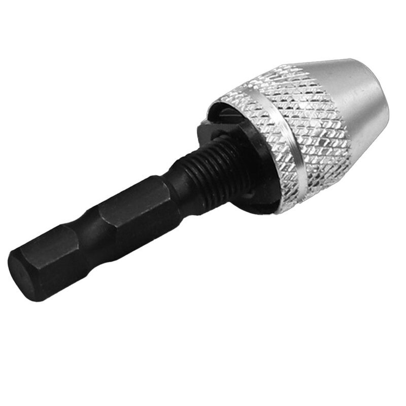 Convert Your Impact Drivers to Hold Non Quick Replace Drill & Driver Bits with 14 Keyless Drill Chuck Hex Shank Adapter