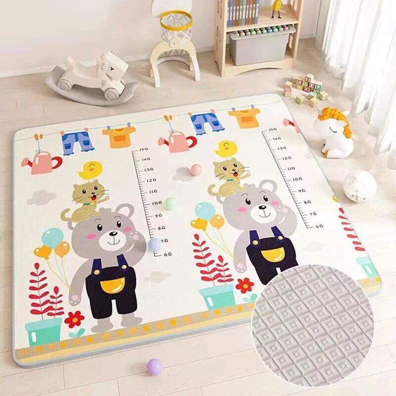 Anti-slip 1cm Thickening Environmentally EPE Friendly Baby Crawling Play Mats Carpet Play Mat for Children's Safety Mat Rug Gift