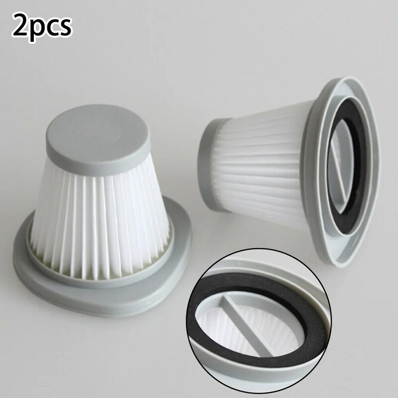 2pcs For Deerma- DX118C DX128C Cordless Handheld Vacuum Cleaner Washable Hepa Filter Replacement Spare Parts Accessories