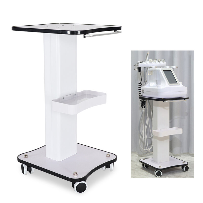 Carico massimo 40Kg Salon Table Trolley Stand Rolling Cart Beauty Wheel Holder Spa