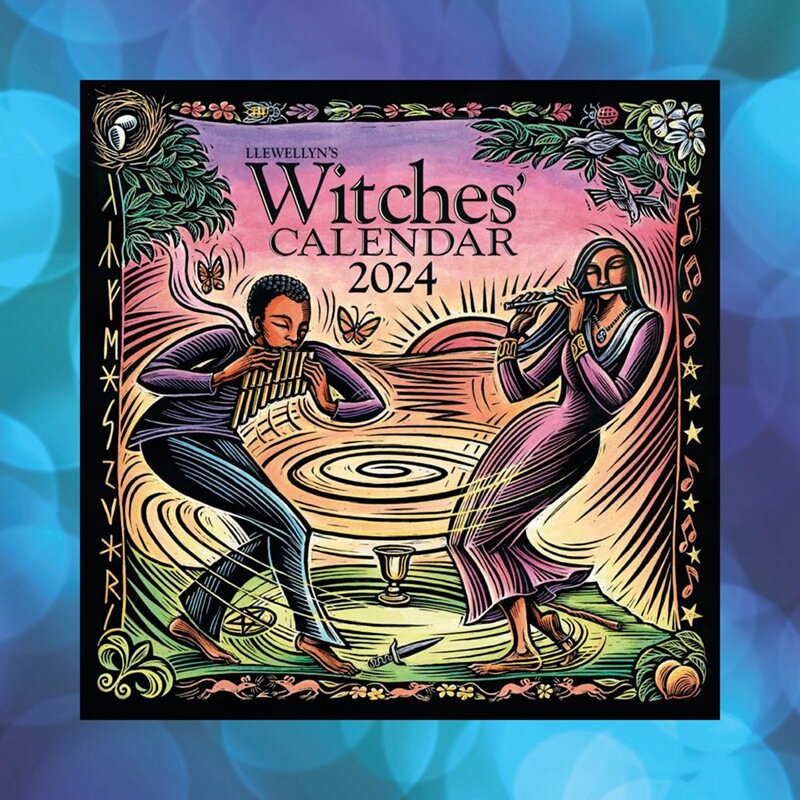 Witches Calendar Articles Decor Home2024 Calenda 2024 Witches' Calenda (Calendar) Easy To Use 30 X 30Cm