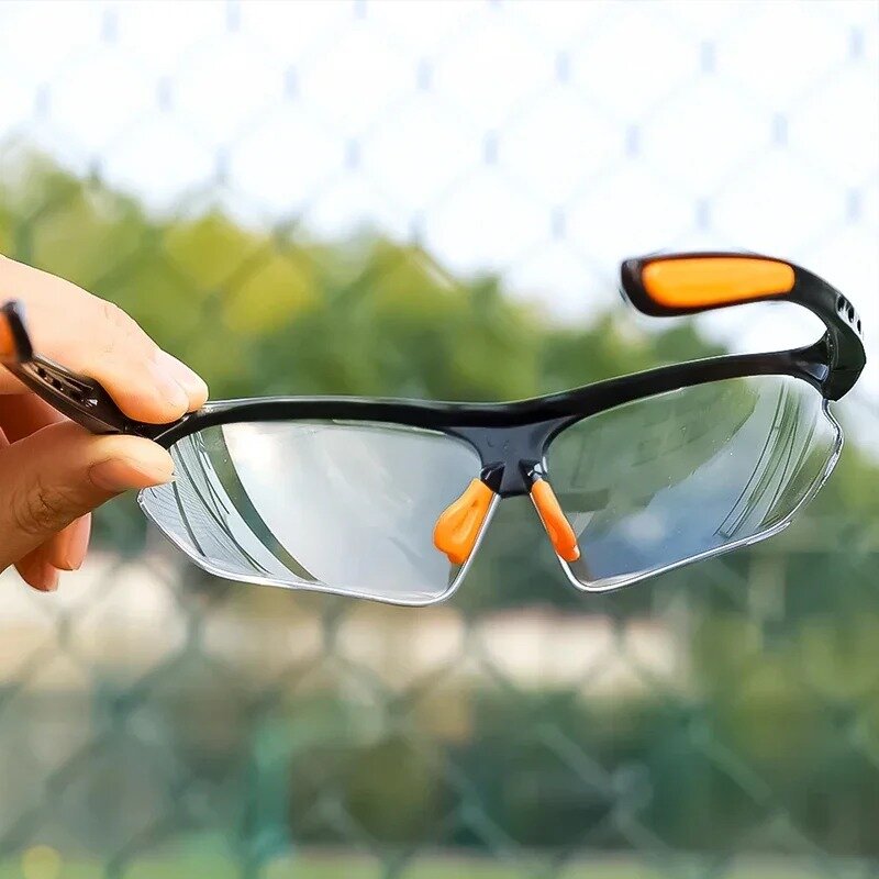 Lunettes de sécurité anti-éclaboussures pour hommes et femmes, lunettes pour le cyclisme, lunettes de travail, prévention du sable, contre le vent et la poussière, 1 pièce, 3 pièces