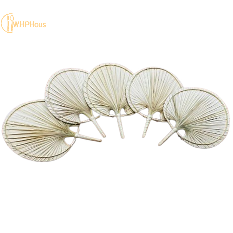 Chinese Style Handmade Fan Retro Natural Bamboo Braided Fan New Summer Cooling Hand Fan Art Crafts Woven Fan Home Decorations