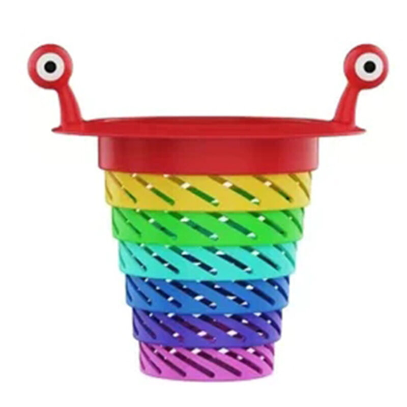 Bathroom Sink Strainer Telescopic Plastic Water Stopper Sink Colorful Water Filter Plug Kitchen Sink Accessories Kitchen Tools