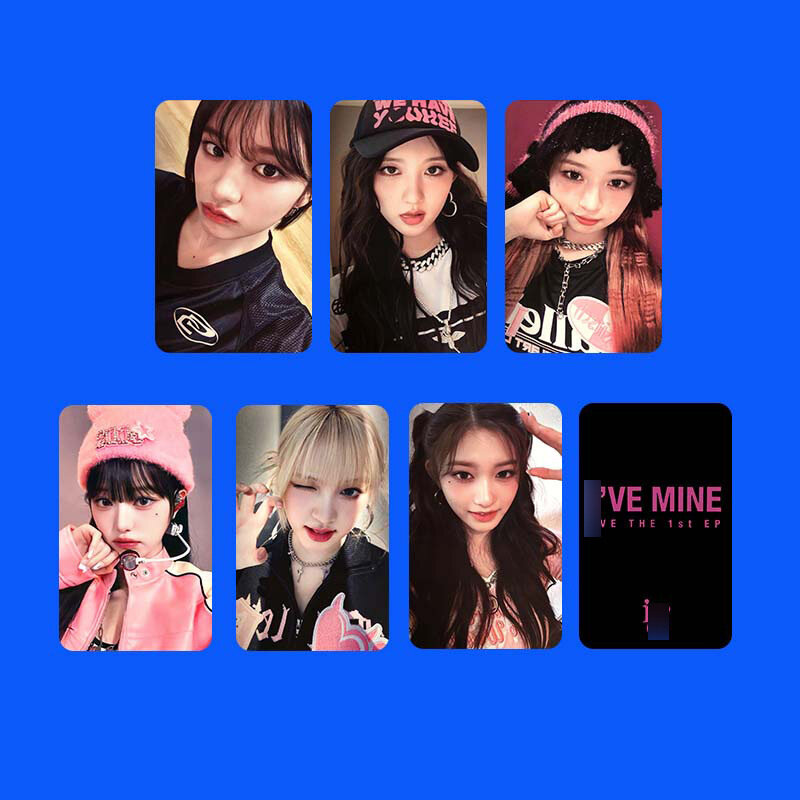 Álbum de fotos de KPOP IVE, I MINE SW, BEATROAD LOMOcard Eleven Girl Group, Rei, LIZ, Leeseo, Yujin, WonYoung, GAEUL, tarjeta postal de regalo, 6 piezas
