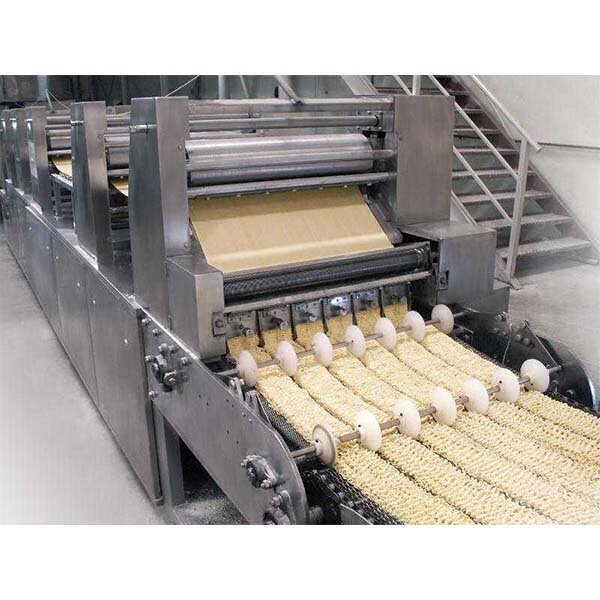Snack Food Making Machine Italian Pasta Press Machine Noodle Production Line Frying Noodles Machine