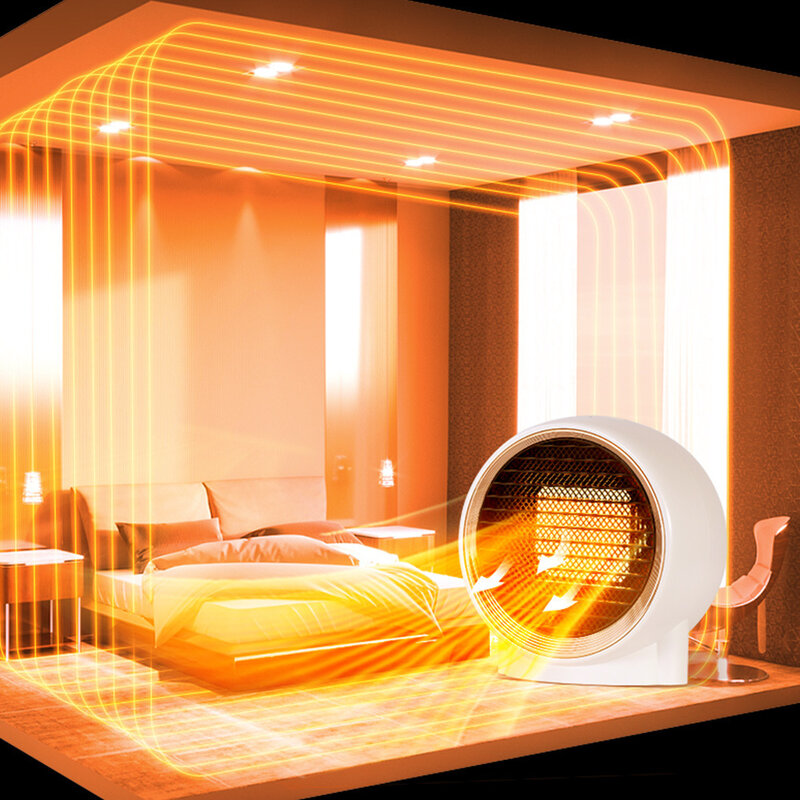 Neue Mini-Raumheizung runde kleine Heizungen Haushalt handliche tragbare elektrische Heizungen Haushalts gerät Körperwärmer Heizung für zu Hause