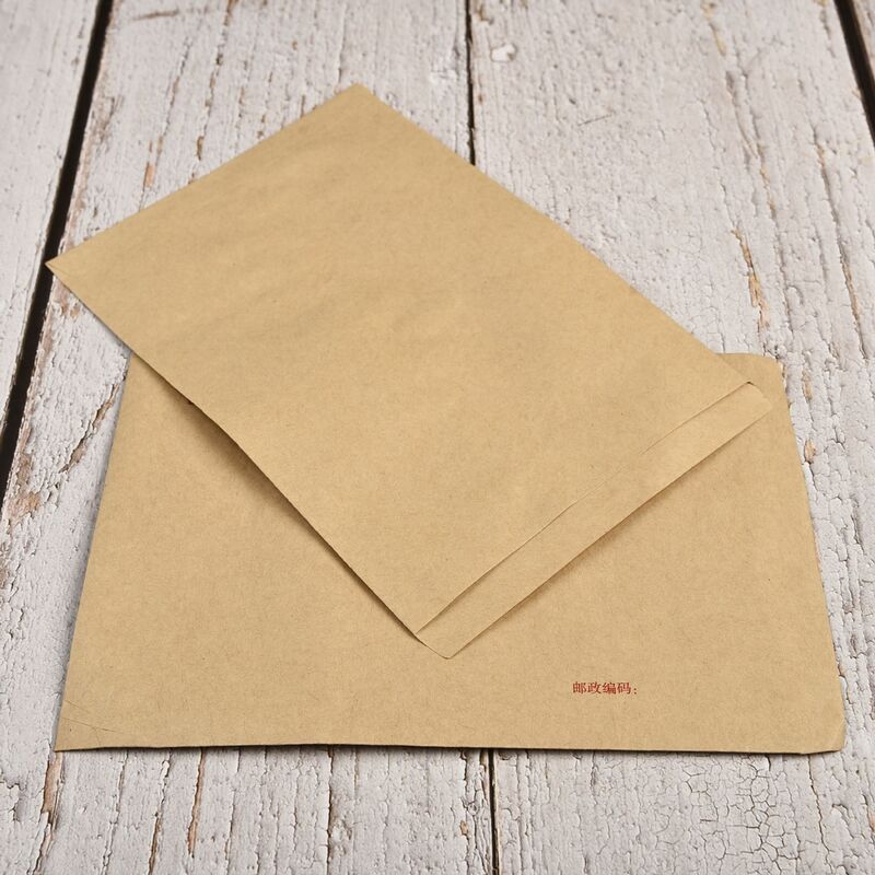 Thickened kraft paper yellow envelope white envelope spot wholesale printing plus logo kraft paper mailing bags  invitaciones