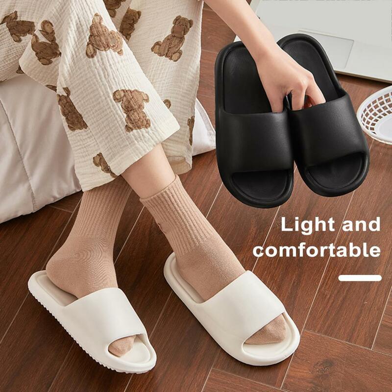 Zapatillas de interior antideslizantes para mujer, zapatillas ligeras, cómodas, duraderas, con plataforma, suaves y antideslizantes
